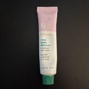 Glossier discontinued, original, Rose balm dotcom salve